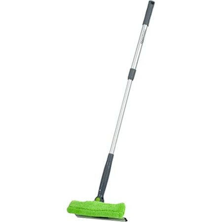 AmazonBasics - Tergivetro estensibile per finestre, con testina rotante