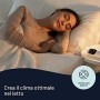 Imetec Scaldasonno Adapto Singolo 150 x 80 Cm, Riscaldamento Rapido, Temperatura Costante e Personalizzata, 100% Lana e Merino, 