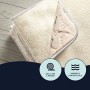 Imetec Scaldasonno Adapto Singolo 150 x 80 Cm, Riscaldamento Rapido, Temperatura Costante e Personalizzata, 100% Lana e Merino, 