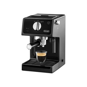 De'Longhi ECP31.21 Macchina da Caffè Espresso Manuale e Cappuccino, Caffè in Polvere o in Cialde E.S.E., 1100 W, Nero