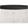 AmazonBasics - Raschietto/Tagliaimpasto multiuso, in acciaio inox