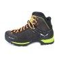 SALEWA Mtn Trainer Mid Gore-Tex, Scarpe da Arrampicata Alta Uomo, Multicolore (Black/Sulphur Spring 0974), 39 EU
