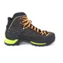 SALEWA Mtn Trainer Mid Gore-Tex, Scarpe da Arrampicata Alta Uomo, Multicolore (Black/Sulphur Spring 0974), 39 EU