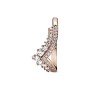 Pandora Donna vermeil Anello statement 187736CZ-60