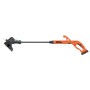 BLACK+DECKER ST1823-QW Tagliabordi a Batteria Litio 18V-1.5Ah, Taglio 25 cm