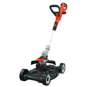 BLACK+DECKER STC1820CM-QW 3-in-1 Tagliabordi, Bordatura e Rasaerba a Batteria Litio 18 V - 2.0 Ah, Taglio 28cm