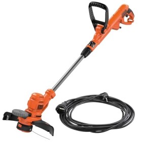 Black+Decker BESTA530C10-QS Tagliabordi a filo 550W, 30cm + Prolunga da 10m, 550 W-30 cm con Cavo 10 metri
