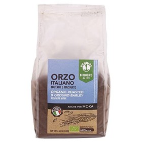 Probios Orzo Tostato e Macinato Italiano Anche per Moka - 6 confezioni da 500 gr