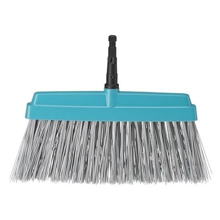Gardena 3609-20 Combisystem Scopa Pratica da Terrazzo, in Plastica, Adatta a Tutti i Manici Combisystem
