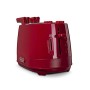 Dè Longhi CTLAP2203.R Tostapane con pinze 550 Watt, Colore Rosso, Plastica