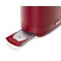 Dè Longhi CTLAP2203.R Tostapane con pinze 550 Watt, Colore Rosso, Plastica