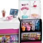 Barbie- Playset La Caffetteria, con Bambola Curvy Bionda, Macchina per Caffè, Bancone e Oltre 20 Accessori, Giocattolo per Bamb