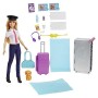 Barbie Aereo dei Sogni con Pilota, Playset con Veicolo e Bambola Bionda Inclusa, Giocattolo per Bambini 3+ Anni, GJB33