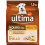 Ultima Cibo per Cani Mini Adulti con Pollo, Pack 4 x 1,5kg