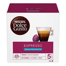 Nescafé Dolce Gusto Espresso Decaffeinato Caffè, 6 Confezioni da 16 Capsule (96 Capsule)
