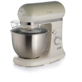 Ariete 1588 Impastatore Vintage - Planetaria per pane, pizza, dolci e pasticceria, Capacità 5.5 litri, 7 velocità, 2400 watt, 