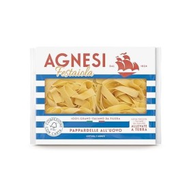 Agnesi Pappardelle all’uovo | Pasta all’uovo Festaiola | Confezione compostabile da 250 grammi