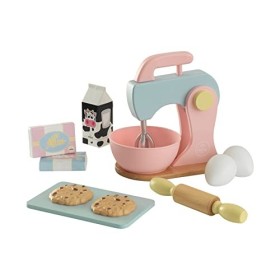 Kidkraft 63371 Pastel - Set Impastatrice con Accessori, in Legno, per Bambini, Multicolore (Pastello)