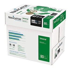 Navigator Universal Carta Premium per ufficio, Formato A4, 80 gr, Confezione da 5 risme da 500 Fogli