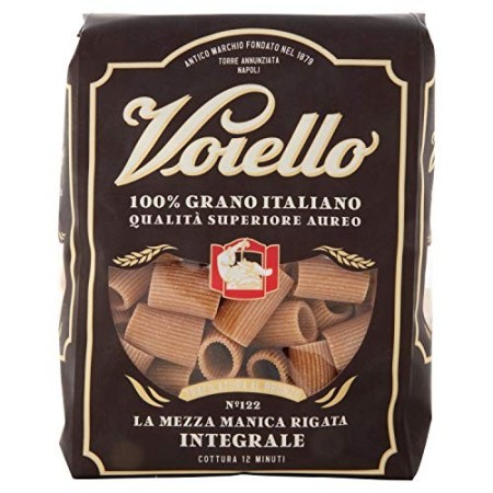 Voiello Mezze Maniche Integrali - 500 gr