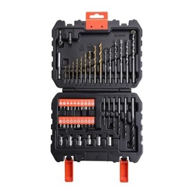 BLACK+DECKER A7188-XJ Set per Forare ed Avvitare, 50 Pezzi (20 punte miste e 30 accessori per avvitare)