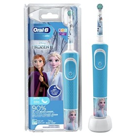 Oral-B Kids Spazzolino Elettrico Ricaricabile 1 Manico con Personaggi Disney Pixar Frozen, per età da 3 anni