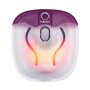 HoMedics Bubblemate Idromassaggiatore Plantare, Massaggiatore per Piedi con Funzione Mantenimento Acqua Calda, Idromassaggio, Pe