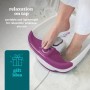 HoMedics Bubblemate Idromassaggiatore Plantare, Massaggiatore per Piedi con Funzione Mantenimento Acqua Calda, Idromassaggio, Pe