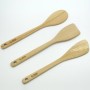 Alessi AJM27SET Set Utensili da Cucina di Design in Legno, Composto da 2 Cucchiai e 1 Paletta