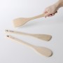 Alessi AJM27SET Set Utensili da Cucina di Design in Legno, Composto da 2 Cucchiai e 1 Paletta