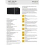 Whirlpool Microonde MCP 349 BL Chef Plus termoventilato combinato, con griglia alta, griglia bassa, piatto Crisp + maniglia, 25 