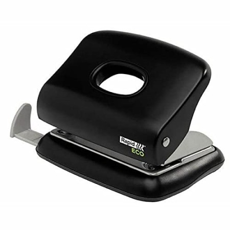 RAPID ECO Punch FASHION - perforatore a 2 fori - 20 fogli - Nero - 24845300