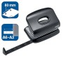 RAPID ECO Punch FASHION - perforatore a 2 fori - 20 fogli - Nero - 24845300