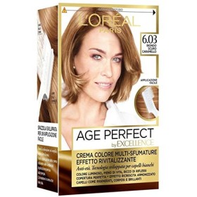 L'Oréal Paris Tinta Capelli Excellence Age Perfect, Effetto Rivitalizzante, 6.03 Biondo Scuro Caramello, Confezione da 1