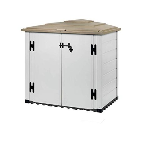 Tuscany Evo V50.08.004 Casetta da Giardino, Beige, 131x88x133 cm