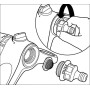 Gardena Irrigatore Oscillante Quadrato AquaZoom Medium