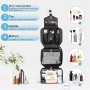 Beauty Case da Viaggio, Carttiya Borsa da Toilette per Donna Uomo Beauty Case Grande Impermeabile, Gancio in Metallo per Appende