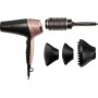 Remington Asciugacapelli Curl&Straight Confidence, 2200 Watt, Concentratore Ricurvo, 3 Temperature/ 2 Velocita, Generatore di Io