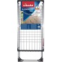 Vileda Aluminium 100 Stendibiancheria a Cavalletto in Alluminio, con Ali Laterali, 167 x 56 x 92 cm (aperto), Grigio
