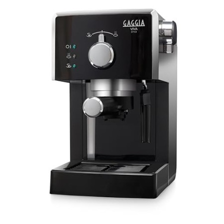 Gaggia Viva Style Macchina da Caffè Espresso Manuale, per Macinato e Cialde, RI8433/11