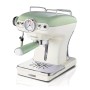 Ariete 1389 Caffè Espresso Vintage - Macchina per caffè Espresso per polvere o cialda ESE, in colore Verde pastello