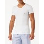 Emporio Armani Underwear 111512CC717 Canotta, Multicolore (Mehrfarbig (Bianco/Marine 10410), M (Pacco da 2) Uomo