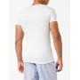 Emporio Armani Underwear 111512CC717 Canotta, Multicolore (Mehrfarbig (Bianco/Marine 10410), M (Pacco da 2) Uomo