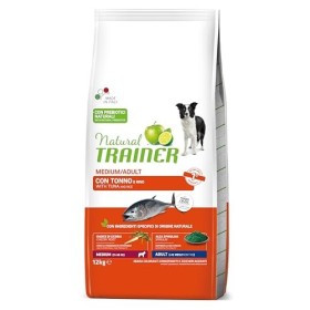 Natural Trainer - Cibo per Cani Medium Adult, Alimento Secco, Tonno e Riso, 12kg