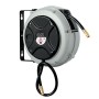 MAXTOOLS AR200, Avvolgitubo con Tubo Flessibile in PVC, per il Passaggio di Aria e Acqua Fino a 45°, 6 Metri (6m)