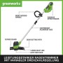 Greenworks Tools 2101507UA Decespugliatore a Batteria G40LTK2 (Li-Ion 40 V Larghezza 30 cm 7000 RPM Testa Motore Girevole Inclin