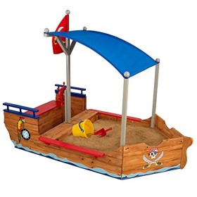 KidKraft-00128 Sabbiera dei Pirati, Colore Naturale, 00128