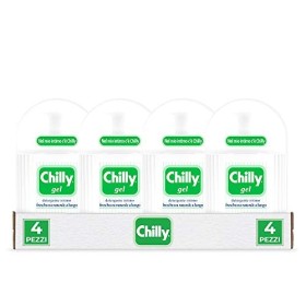 Chilly, Detergente Intimo Gel, Detergente per l'Igiene Intima con Mentolo Naturale, Ph 5-4 Flaconi da 300 ml