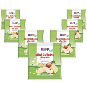 Hipp - Baby Gallette Di Riso Alla Mela Bio, 7 Confezioni da 30 G - 210 g