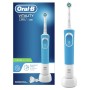 Oral-B Vitality 100 Spazzolino Elettrico Ricaricabile, 1 Manico Blu, 1 Testina di Ricambio CrossAction